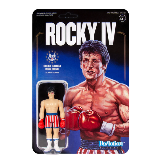 Super7 ReAction Figure Rocky Balboa (Beat-Up)