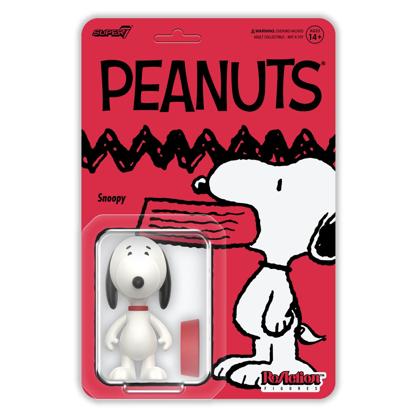 Super7 Peanuts Snoopy Wave 7 ReAction