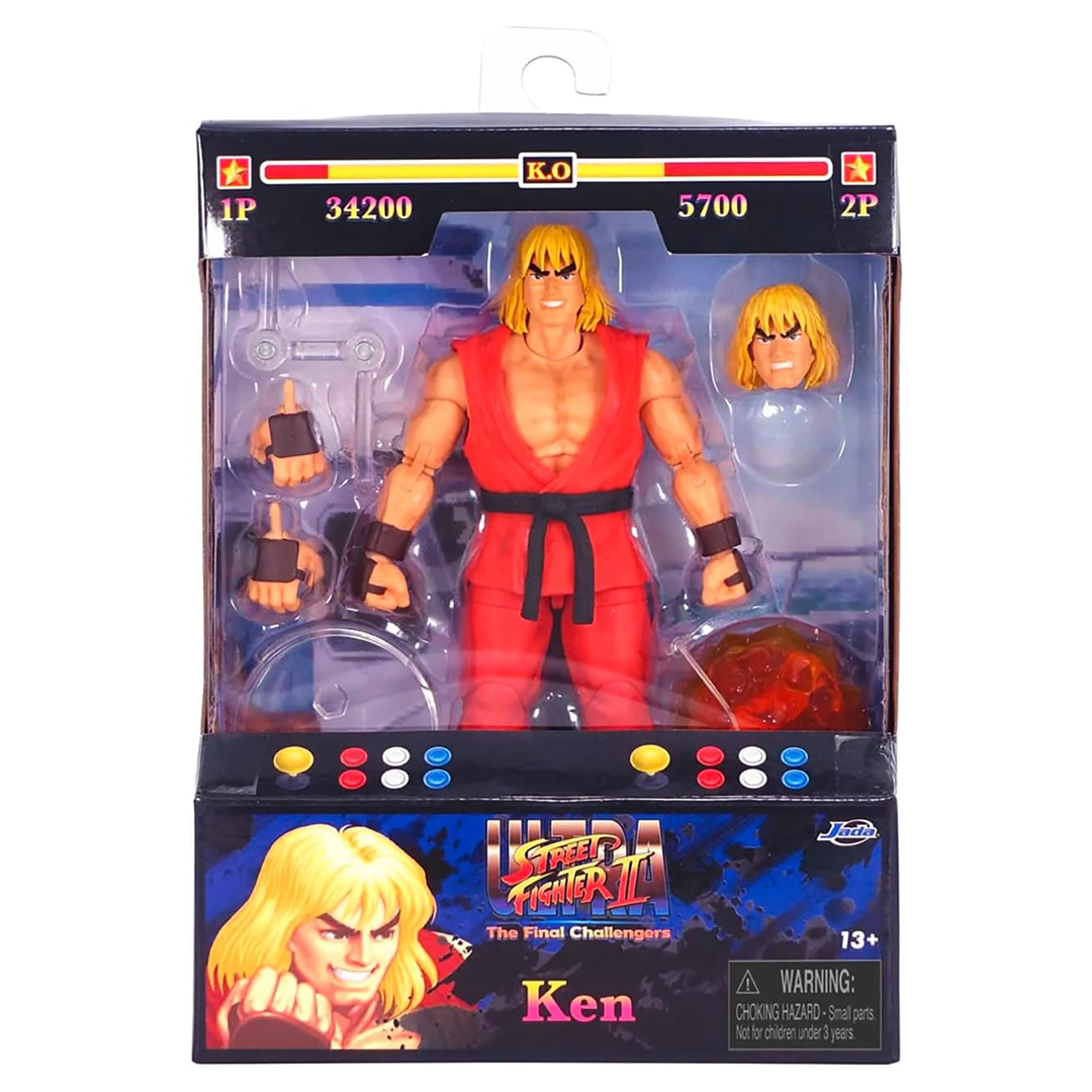 Street Fighter II 6" Ken Jada Toys