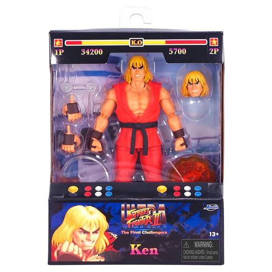 Street Fighter II 6" Ken Jada Toys